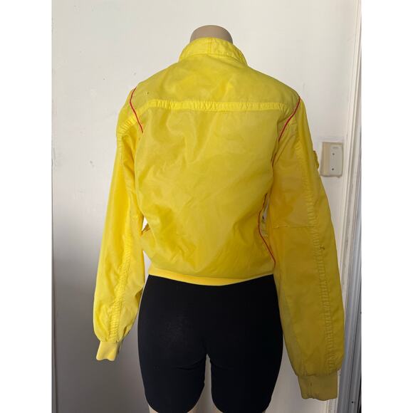 Vintage Rare Honda Racing Yellow Bomber Jacket — Size M — Made in Korea - Picture 3 of 11